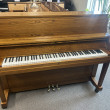 1987 Yamaha P22 studio piano in oak - Upright - Studio Pianos